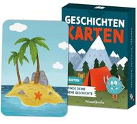 Tarjetas de historias para niños a partir de 5 años - Inventa tu propia historia - 40 tarjetas narrativas para fomentar la creatividad, la imaginación y el lenguaje - Juego de viaje y empleo para
