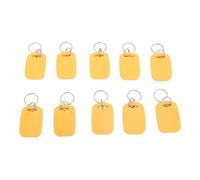 Tarjetas de identificación IC Llaveros 10 Piezas Control de Acceso de Doble frecuencia grabable Altamente Sensible para áreas residenciales Estacionamientos ABS 45x30 mm