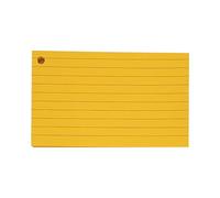 Tarjetas de índice forradas en blanco con anillos de encuadernación, tarjetas de estudio, juego de estudio para aprender revisiones alineadas, nota para estudiar