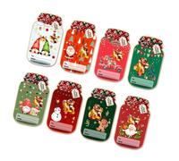 Tarjetas de intercambio de celebraciones, tarjetas de intercambio Elegnat, tarjeta de papel con forma de tarro de masones, suministros de vacaciones, familiares, amigos, colegas, regalos