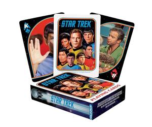 Tarjetas de Juego Aquarius Star Trek Original Series - Baraja de Cartas de la Serie Original para Juegos de Cartas Favoritos - Productos de colección con Licencia Oficial