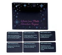 Tarjetas De Juego Para Parejas: Baraja Interactiva De Desafío Romántico, Juego De Cartas De Cita Nocturna Íntima, Paquete De Actividades Divertidas Para Relaciones | Juegos Atractivos Para Parejas Par