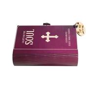 Tarjetas de las Escrituras de la Biblia, versículos de la Biblia con caja de madera, tarjetas de oración religiosa para reflexión, sentimiento, decoración, graduación, hombres y mujeres