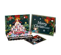 Tarjetas de Navidad con sobres, tarjetas de regalo creativas, tarjeta de felicitación de Navidad 3D con sobres para él, hombres, mujeres, niñas, jóvenes, adolescentes, abuela, abuelo, esposa, marido