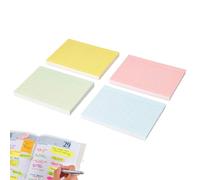 Tarjetas De Notas - Bloc De Notas 4X,Papel De Notas Linaje Para Enseñanza Organización Creación Diario Y Planificación