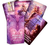 Tarjetas de oráculo de amor, tarjetas románticas de amor y relación para almas gemelas y llamas gemelas, guía en el viaje del amor, cartas de tarot para principiantes