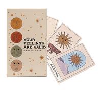 Tarjetas de oráculo | Emocional y Relajación | 48 Tarjetas Edición Inglés Juego Familiar Para Celebraciones Viajar Y Socializar