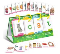 Tarjetas de ortografía de palabras de vista - Tarjetas flash educativas de aprendizaje temprano | juego de lectura y escritura para guardería, uso doméstico y de clase, herramientas de