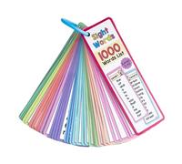 Tarjetas de Palabras reconocibles,Juguete Educativo de ortografía de Doble Cara | 41 Piezas de Tarjetas Didácticas para Aprender a Leer | para niños y niñas, Escuela, Aula, Sala de Juegos,