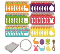 Tarjetas de Pascua, juego de felicitación, 1 juego, diseño de elegante, tarjetas de felicitación de vacaciones, colección de notas sinceras, amigables con grupos, para mamá, esposa, hermana