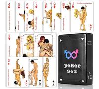 Tarjetas de posición sexual Juguete sexual Tarjetas de juego aventureras Tarjetas de póquer de dormitorio eróticas para pareja amante