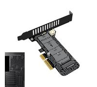 Tarjetas de Puertos USB Internos Adaptador de Disco Duro 64 Gbps