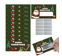 Tarjetas de rascar DIY 10 piezas divertidas interactivas de Virgo para | Juego de tarjetas adhesivas, juegos de Navidad para adultos, regalos de calcetines, Navidad, fiestas de invierno, casa