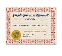 Tarjetas de reconocimiento para empleados | Premios motivacionales al mejor empleado - Certificado de agradecimiento, para miembros del trabajo del equipo de la empresa, supervisores, líderes, colegas