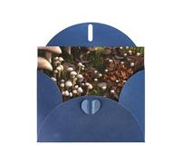 Tarjetas de regalo con estampado de hongos salvajes, tarjetas de cumpleaños unisex, tarjetas de agradecimiento con sobres