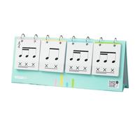Tarjetas de Ritmo de Piano - Herramienta de Aprendizaje de música, Entrenamiento de Notas para Principiantes, Kit de Ejercicios para Estudiantes | Interactivo de notación Musical Flash, Ayuda