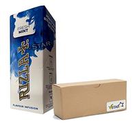Tarjetas de sabor RIZLA - Tarjeta INFUSIONS 25 paquetes - Caja completa (menta fresca)