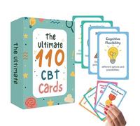 Tarjetas de salud mental, tarjetas de visión emocional, suministros cognitivos portátiles para reflexión personal, actividades en el aula, taller, debates familiares, adultos y adolescentes