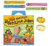Tarjetas de San Valent?n Peaceable Kingdom para el aula infantil (28 unidades) - Pulseras de broma