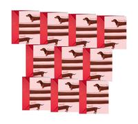 Tarjetas de San Valentín para esposa, bonitas notas de perro, 10 tarjetas de felicitación con sobres para mujeres, esposa, novia, marido, novio, parejas, cónyuges