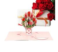 Tarjetas de San Valentín, postal romántica, decoración del hogar, tarjetas de felicitación del día de San Valentín, para bendiciones de boda, novia, marido, esposa, cumpleaños, madres, escuela