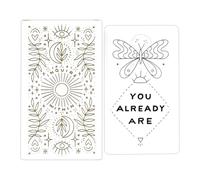 Tarjetas de Significado Tarot,Juego de Cartas Auxiliares - Herramienta de Entretenimiento Educativo para Meditación Amor Aprendizaje Reuniones Familiares