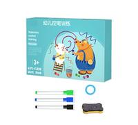 Tarjetas de Trazos para Niños | Juguetes Educativos de Control de Lápiz - Juguetes de Aprendizaje Sensorial para la Escritura Infantil | para Niños y Niñas, Hogar, Jardín de Infantes y