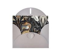 Tarjetas de vacaciones de papel perlado con textura abstracta de tinta de mármol, tarjetas de cumpleaños, adecuadas para Navidad, día de San Valentín, aniversario de boda y tarjetas de invitación de