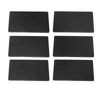 Tarjetas de Visita de Metal en, 50 Piezas de Aluminio con Grabado de Nombres Comerciales, Tarjetas de Metal de 2,1 X 3,4 Pulgadas, Tarjetas de Visita de Metal para la Cultura y