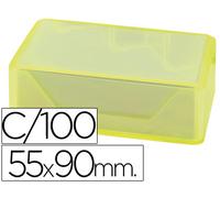 Tarjeta De Visita Liderpapel 90X55Mm Blanca 250G/M2 Caja De 100 Unidades