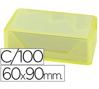 Tarjeta de visita liderpapel 90x60mm blanca 250g/m2 caja de 100 unidades - TV03