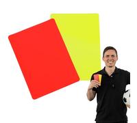 Tarjetas Del Árbitro: Diseño De Visibilidad Brillante, Equipo De Fútbol Confiable Ligero | Accesorio Funcional Que Promueve El Flujo De Partidos Sin Problemas, La Solución De Oficinas De Calidad