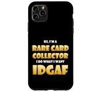 Tarjetas Deportivas coleccionables de la Vieja Escuela Idgaf de coleccionista de Cartas Raras Carcasa para iPhone 11 Pro MAX