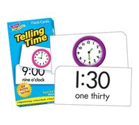 Tarjetas did cticas para decir la hora Trend Enterprises T-53108 - Caja de 96