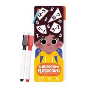 Tarjetas Didácticas de Aritmética,Juegos Práctica Matemáticas Educativas Para Niños Con 2 Bolígrafos Educación en Casa, Escuela Primaria y Viaje