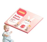 Tarjetas Didácticas de Estimulación Visual para Bebés con Ilustraciones de Alto Contraste Diseñadas para Desarrollar la Percepción Visual Sensorial y Cognitiva Desde los Primeros Meses de Vida