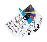 Tarjetas didácticas de fonética con imágenes para niños que aprenden palabras, ortografía, vocabulario, tarjeta de construcción de aprendizaje de inglés