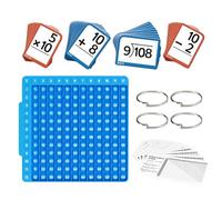 Tarjetas Didácticas De Matemáticas - 24,2x12x1,5cm Juego Educativo De Silicona Con Tablero | Aprendizaje De Números Para Niños Y Niñas De 1 A 6 Años, Aula, Jardín De Infancia, Guardería, Hogar Y Viaje