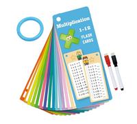 Tarjetas didácticas de matemáticas borrables para niños, Tarjetas de Aprendizaje Reutilizables de Suma, resta, división de multiplicación, Tarjetas didácticas de Suma y resta