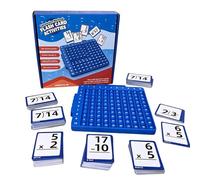 Tarjetas Didácticas de Matemáticas Juego Educativo Portátil con Tabla de