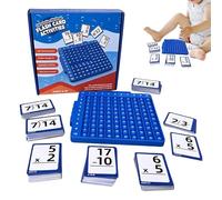 Tarjetas Didácticas de Matemáticas,Juguete Educativo Portátil con Tabla de Multiplicar,Tarjetas de Cálculo Matemático | para Niños Mayores de 6 Años, Actividades Escolares, Aprendizaje