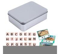 Tarjetas Didácticas del Alfabeto - Tarjetas Alfabéticas Juguetes de Ortografía Puzzle,Juegos de de Madera, Juego de Emparejar, para Aprendizaje Preescolar, Suministros para