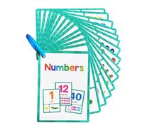 Tarjetas didácticas educativas Vocabulario en inglés para niños Tarjeta de Palabras de Aprendizaje temprano Ayuda didáctica de Vocabulario para Maestros Educativo para niños en Edad Preescolar