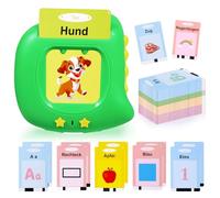 Tarjetas didácticas para hablar alemán juguete educativo 384 palabras hablar aprender tarjetas flash alemán juegos educativos juegos de idiomas juguetes a partir de 2 3 4 5 años, aprender alfabeto