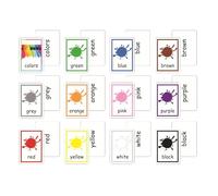 Tarjetas didácticas para niños pequeños, Tarjetas didácticas para niños,Tarjetas didácticas de aprendizaje educativo para niños pequeños de jardín de infantes | Tarjetas flash impermeables con palabra