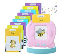 Tarjetas Didácticas Parlantes En Inglés - Tarjetas Didácticas Educativas De 11,5 X 9,5 X 8,5 Cm | 255 Piezas De Tarjets Didáctics con Palabras De Vista para Aprendizaje De Habilidades Cognitivas, Ju