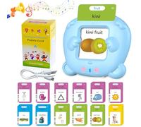 Tarjetas educativas, 112 Tarjetas de memoria Montessori bilingües a doble cara, 224 Palabras, Tarjeta de memoria para Niños Inglés-Francés, Juguetes educativos para Niños de 1 a 6 Años