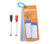 Tarjetas educativas de matemáticas, datos matemáticos, tarjetas de multiplicación, práctica de matemáticas, datos adicionales