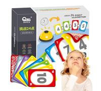 Tarjetas educativas de matemáticas - Juego Educativo de Papel de 3,35 Pulgadas | Ayuda educativa - Paquete de de Colores - Diseño Divertido y Creativo, Ideal para niños a Partir de años Que