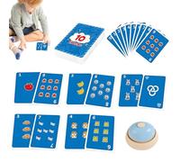 Tarjetas Educativas De s - Juego Educativo De Matemáticas para El Aula | Y Resta 0-10 con Tarjetas De Aprendizaje Temprano para Preescolar Y Operaciones Básicas